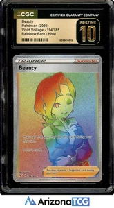 Pokemon 2020 Beauty 194/185 Rainbow Rare Vivid Voltage Black Label CGC 10 - Bild 1 von 3