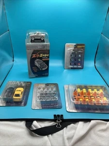 Vintage Silver Porsche 911 Zip Zap In Case Sealed With Xtras All Sealed - Picture 1 of 10