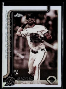 2025 Topps Chrome #199 Connor Norby Sepia Refractors - Picture 1 of 2