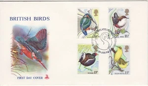GB Stamps First Day Cover Centenary Protection Wild Birds RSPB Mercury SHS 1980 - Picture 1 of 1