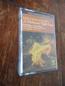 Mendelssohn A Midsummer Night's Dream Andrew Litton Classical Music Cassette - Picture 1 of 7