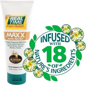 Real Time Pain Relief MAXX Pain Relief 5oz Tube - Picture 1 of 4