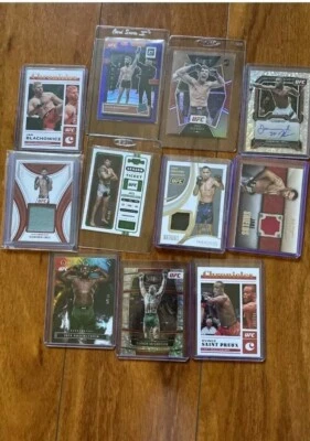 UFC Mystery Pack/Lot Base Cards with Insert *Possible Autos, Relics* - Read Desc