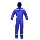 Waterproof Lined Quilted Padded Coverall Tunnel Biker Fishing Suit Winter