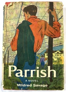 Parrish A Novel By Mildred Savage 1958 Simon And Schuster Hardcover Book - Picture 1 of 7