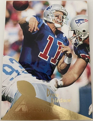 1994 Pinnacle Drew Bledsoe #92 New England Patriots Card! D63 - Image 1 of 2