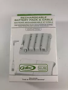 Intec Rechargeable Battery Pack And Cable Wii Fit F6.2 - Picture 1 of 6