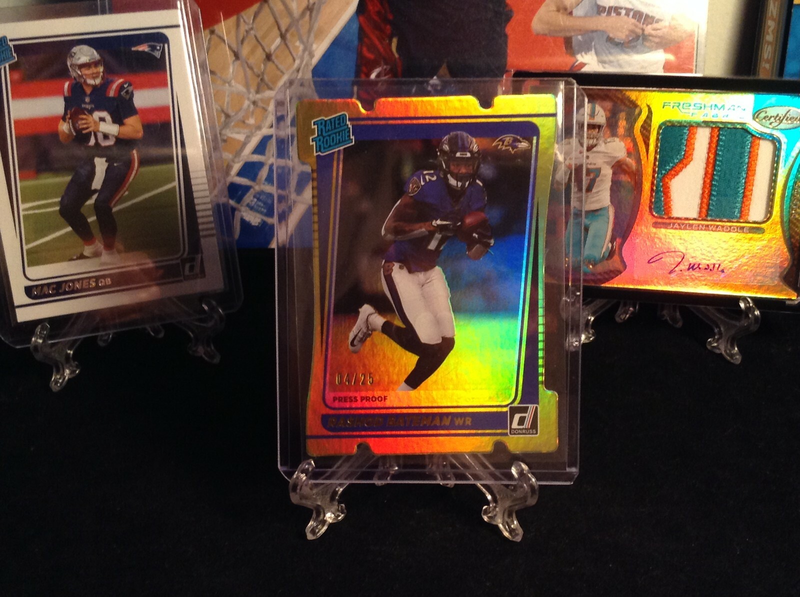 2021 Panini Donruss Rashod Bateman GOLD Press Proof Rated Rookie #4/25 SSP MINT 