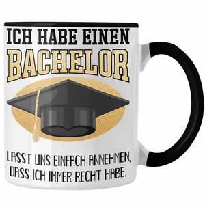 Trendation - Bachelor Abschluss Geschenk Tasse Prüfung Bestanden Uni Graduation - Bild 1 von 48