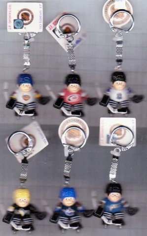 NHL - Goalie J.F.SPORT BRAT VANCOUVER CANUCKS Old KEYCHAIN - #BL Cover