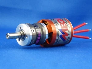 Brushless Motor MEGA 16/10 with Gear 5:1, 3Li, F5J, for aircraftmodels upto 2kg - Picture 1 of 4
