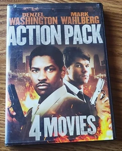 DVD Mark Wahlberg/Denzel Washington Action Pack 4 Movies - Picture 1 of 4