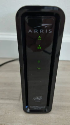 Cable módem usado probado ARRIS SURFboard SBG10 3.0 16×4 GB y AC1600 Wi-Fi Foto 1 de 4