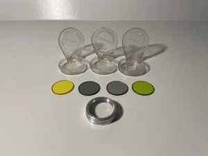Set Panchromar Vorsatzlinse + 4x Filtergläser 30mm Steckfassung in Wechselfassun - Bild 1 von 12