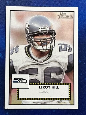 Leroy Hill 2006 Topps Heritage #383 Seattle Seahawks - Image 1 of 2