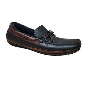 Johnston & Murphy Leather Cort Slipper Men's 12 - Picture 1 of 9