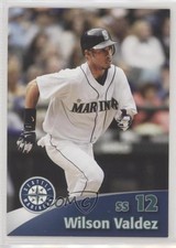 2005 Cloverdale Meats Seattle Mariners Stadium Giveaway Wilson Valdez #24