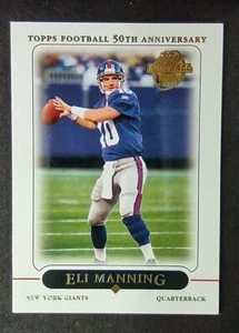 Eli Manning #9 - 2005 Topps Football 50th Anniversary NY Giants NM/M - Picture 1 of 2