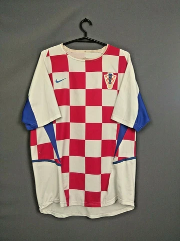 Croatia Shirt 2002 2004 Home MEDIUM Jersey Mens Trikot Football Nike ig93 Cover