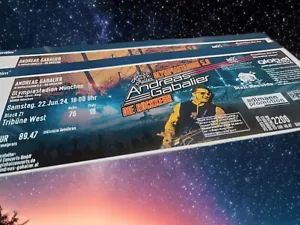 Andreas Gabalier Tickets München | 22.06.2024 | inklusive Versand - Bild 1 von 1
