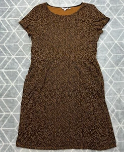Boden Leopard Print Pattern Fit And Flare Dress Women’s Size 18R Midi Dress - Picture 1 of 6