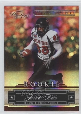 2007 Playoff Prestige Rookie Xtra Points Jarrett Hicks #218 Rookie RC - Image 1 of 2