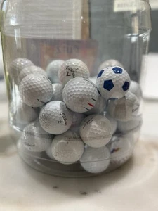 60 AAA Used Titleist and Callaway Practice Golf Balls. FREE SHIPPING!! - Picture 1 of 1
