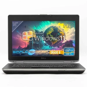 Dell E6430 14" I5 Wind 11 Ram 4 Go Ssd 120 Go Hdmi Pc Portable Non Rénové - Photo 1/7