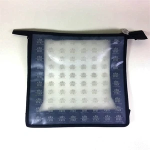 EltaMD Black Zipper Bag/ Pouch for Cosmetics/ Shaving/ Skin Care 3 Pack - Picture 1 of 1
