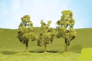 Bachmann 32109 SceneScapes(TM) Layout Ready Trees  Sycamore Trees 2 3" pkg(4) - Picture 1 of 1