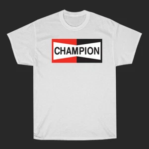 Champion Spark Plug Automotive Men's White Size S to 5XL - Picture 1 of 1