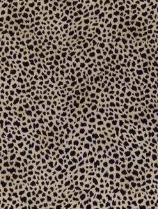 LEPPARD PRINT RAYON FABRIC SOLD BY THE YARD 58 IN WIDE - Picture 1 of 1