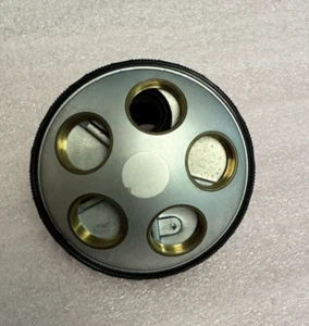 Nikon Microscope 5 Place Nosepiece Turret 233112 - Picture 1 of 4