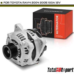Alternator for Toyota RAV4 2004-2005 L4 2.4L Automatic Trans. 100A 12V 7-Groove