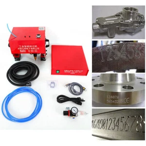 Pneumatic Metal / Dot Peen Mark Engraving Machine For VIN Code Numbers Marking - Picture 1 of 9