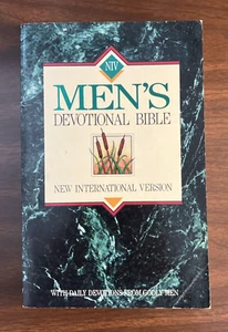 Book Bible NIV Men's Devotional Zondervan 1993 B175 - Foto 1 di 12