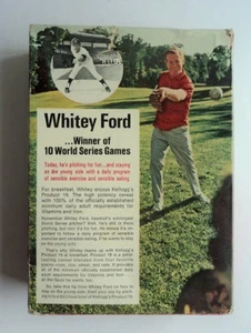 1969 Kelloggs BOX ungeöffnet Produkt 19 Yankees Whitey Ford  - Bild 1 von 4