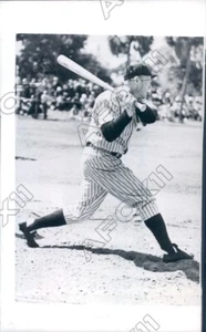 New York Yankee giocatore di baseball terza base Robert Red Rolfe foto stampa - Foto 1 di 2