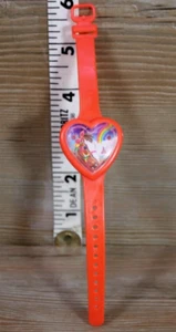 Lisa Frank Heart Watch Kids Party Favors Pill Puzzle Red Plastic - Picture 1 of 5