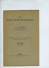 P.DECHAMBRE La race Ovine de Grignon Agriculture Elevage extrait annales 1923-24