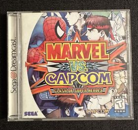 Sega Dreamcast Marvel vs. Capcom Clash Of Super Heroes 1999 Video Game Complete