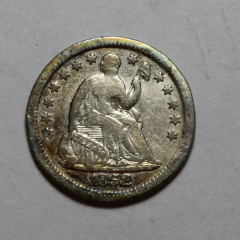 1852 O Seated Liberty Half Dime UR131 Cover