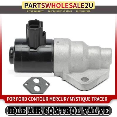 Válvula de control de aire de ralentí con 2 pines para Ford Contour Mercury Tracer Mystique 2,0 L Foto 1 de 4