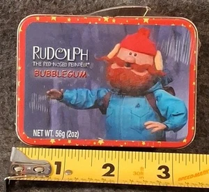 Rudolph the Red Nosed Reindeer Mini Lunch Box with Yukon Cornelius - Picture 1 of 7