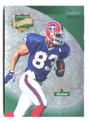 1997 Playoff Absolute Beginnings #91 Andre Reed - Image 1 of 2