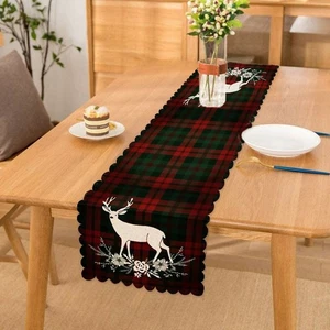 Christmas and Holiday Table Runners - Colorful and Festive, Great for Holidays - Picture 1 of 15