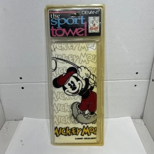 Vintage Walt Disney World Mickey Mouse Golf Towel . New! Very Old - Picture 1 of 2