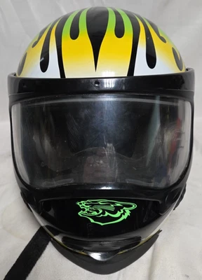 Arctic Cat Snowmobile Helmet Medium DOT Full Face - Image 1 of 4