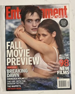 Entertainment Weekly August 2011 Pattinson Stewart Twilight Dawn MINT NO LABEL  - Picture 1 of 1