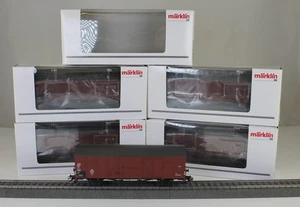 Märklin aus 00794 5x Güterwagen "Dresden" der DB aus Sammlung mit OVP - Picture 1 of 3